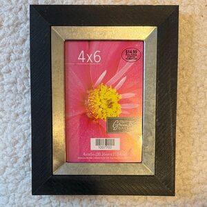 Gallery Black and Silver Picture Frame